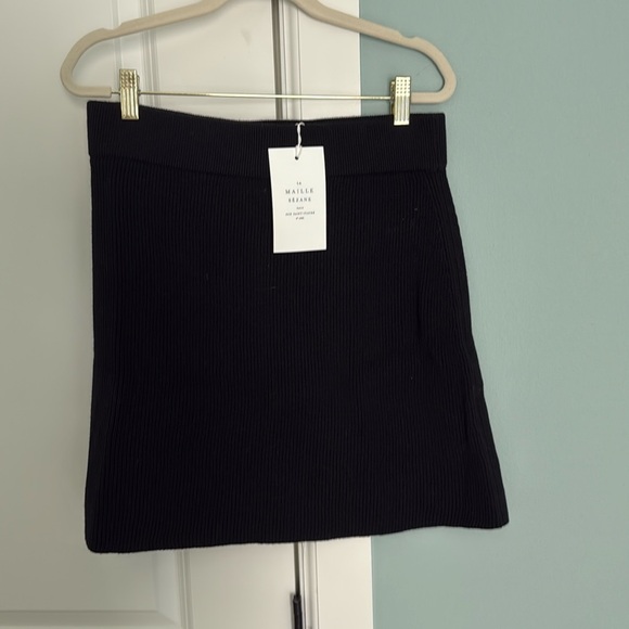 Sezane Naella Skirt Black - Size XXL - Picture 2 of 5
